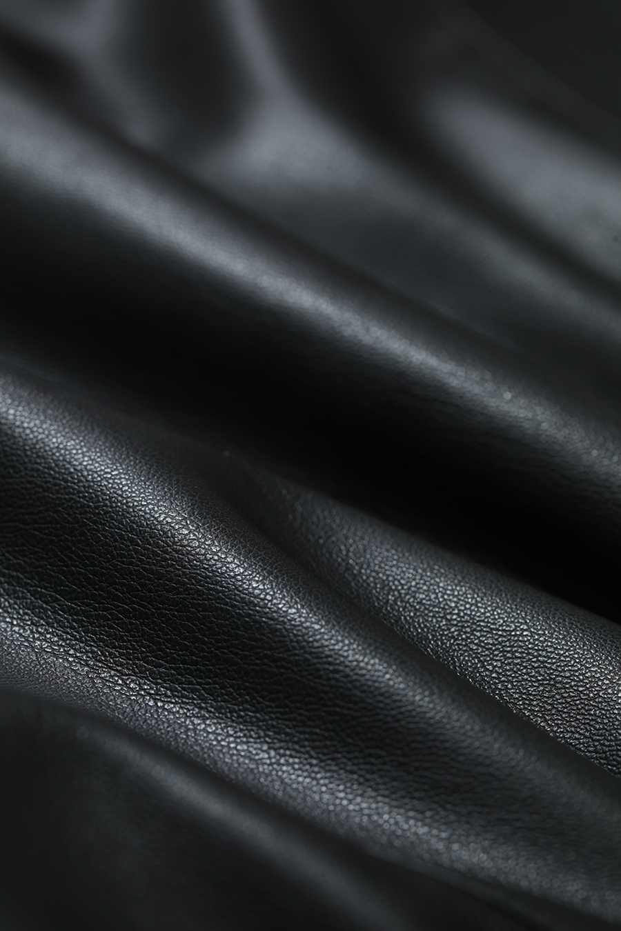 Moto Lapel Leather Jacket