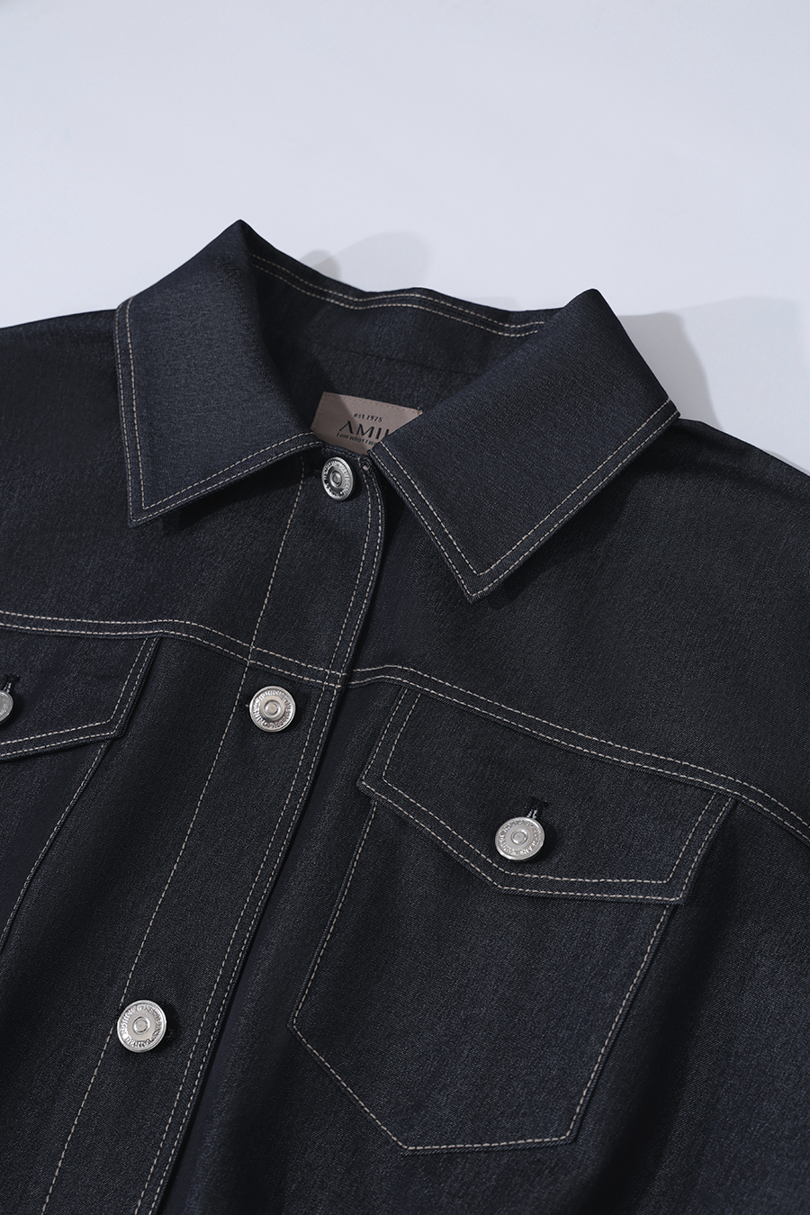 Lapel Drop Shoulder Jacket|AMII-AMII.com