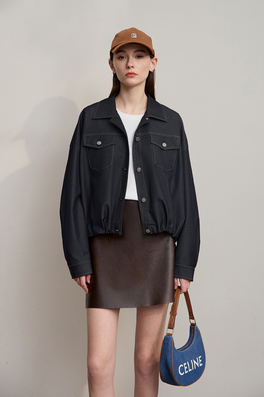 Lapel Drop Shoulder Jacket|AMII-AMII.com