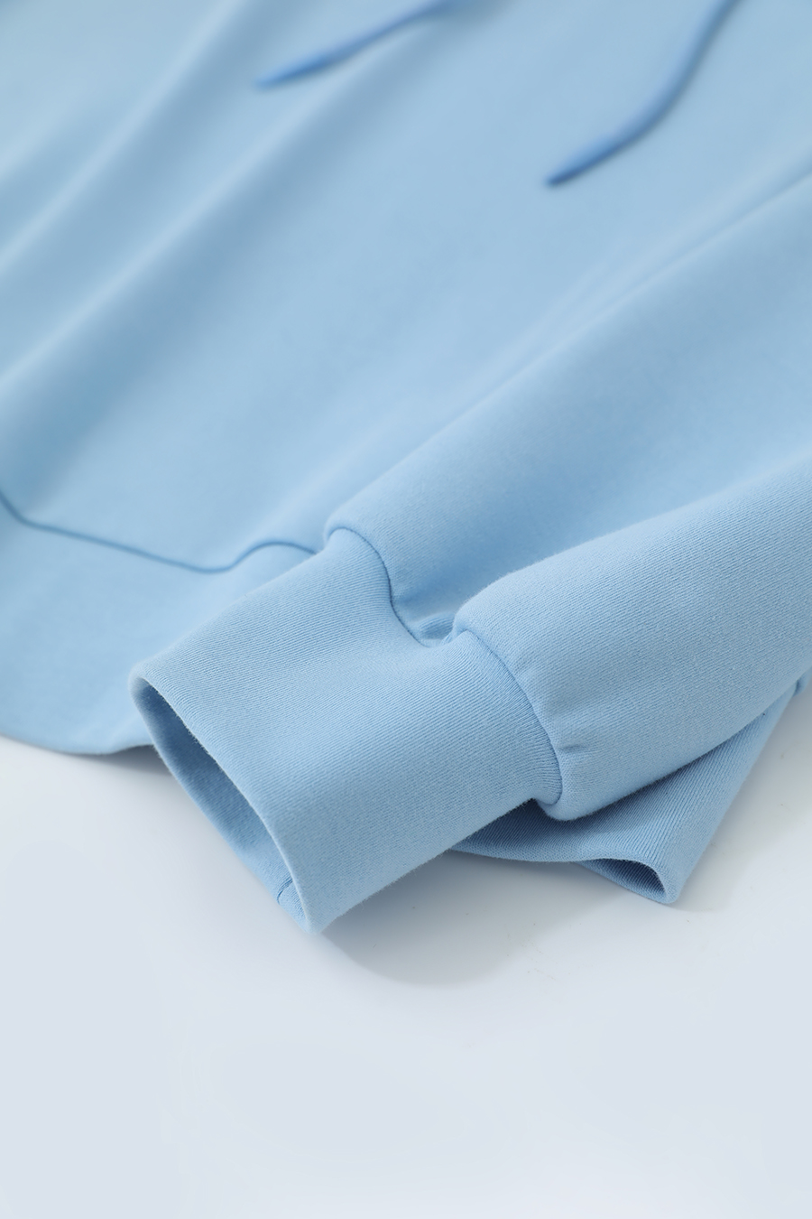 Hooded Letter Embroidered Cotton Hoodie|AMII-AMII.com