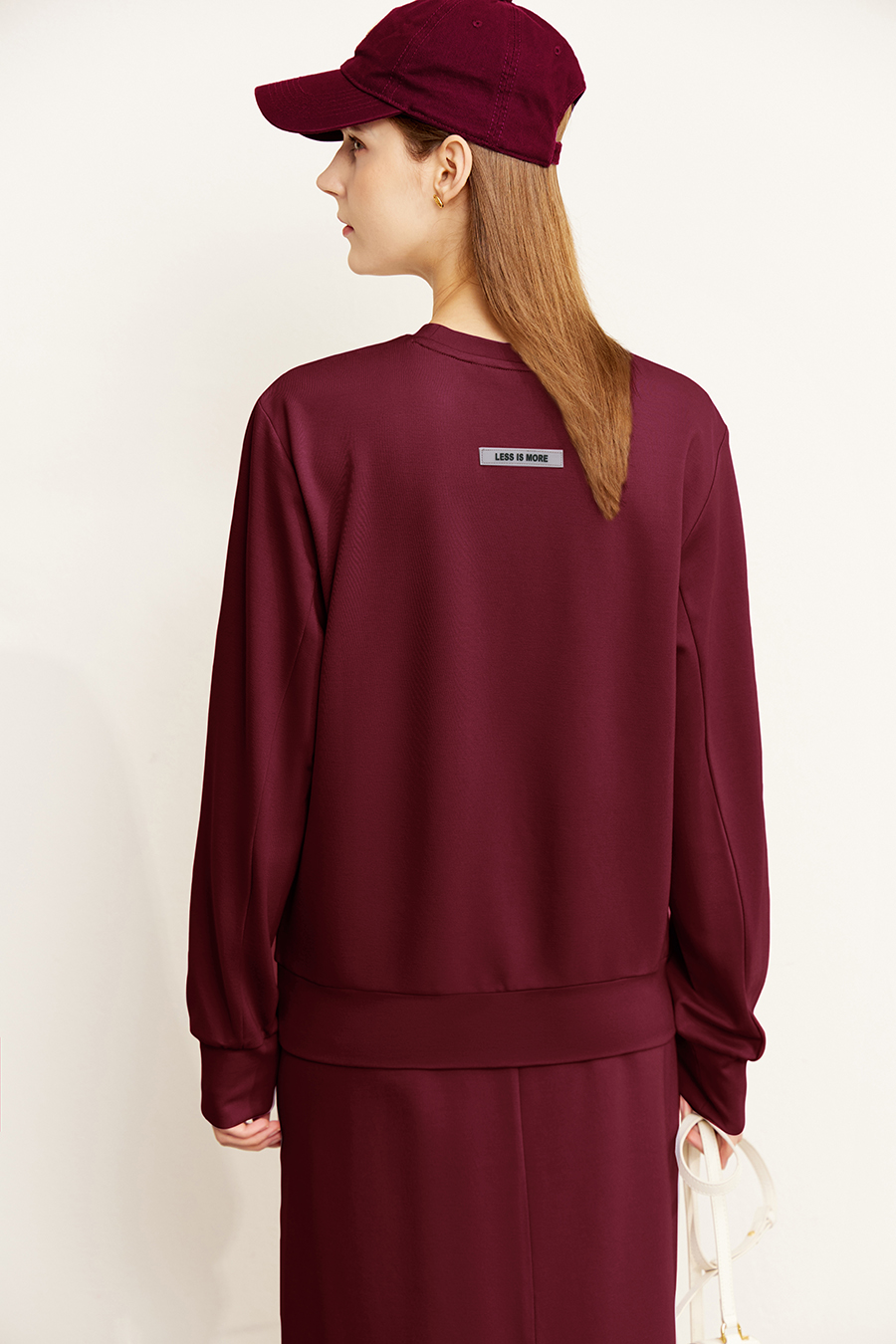 Letter Printed Cotton Hoodie|AMII-AMII.com