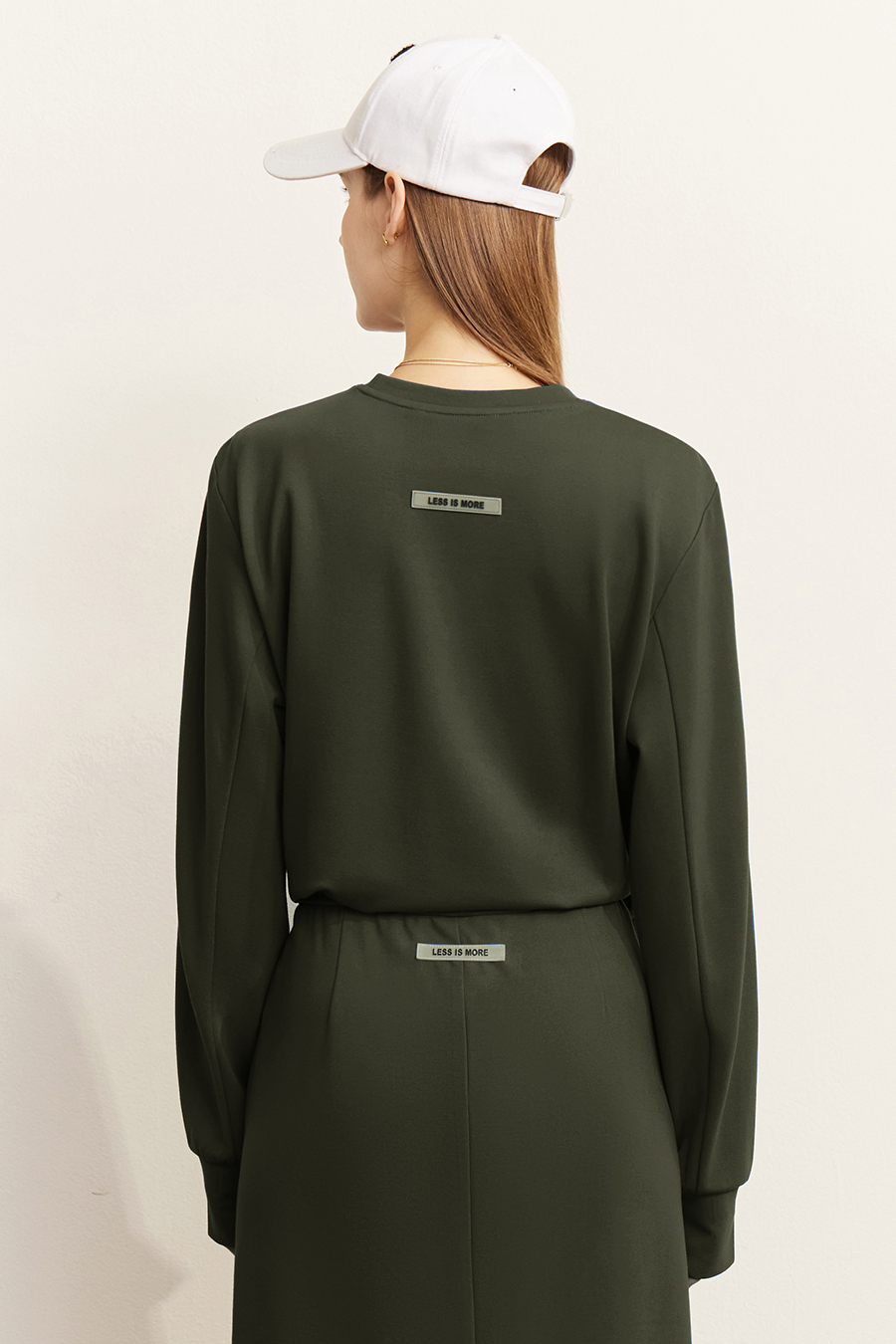 Letter Printed Cotton Hoodie|AMII-AMII.com