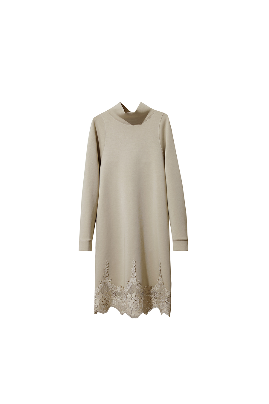 High Neck Air Layer Dress|AMII-AMII.com