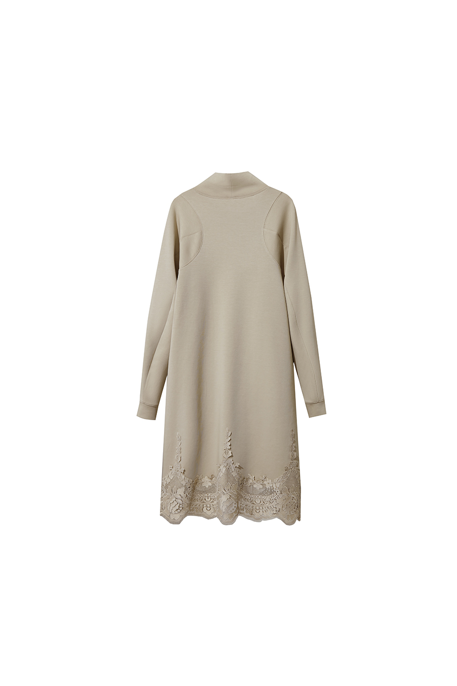 High Neck Air Layer Dress|AMII-AMII.com