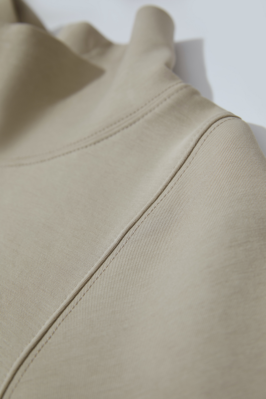 High Neck Air Layer Dress|AMII-AMII.com