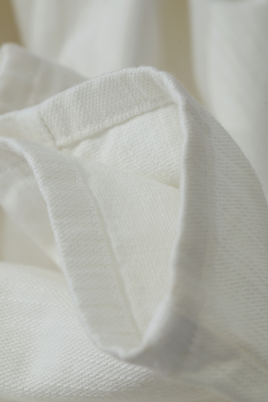 All - Cotton Wide - leg Denim Long Pants|AMII-AMII.com