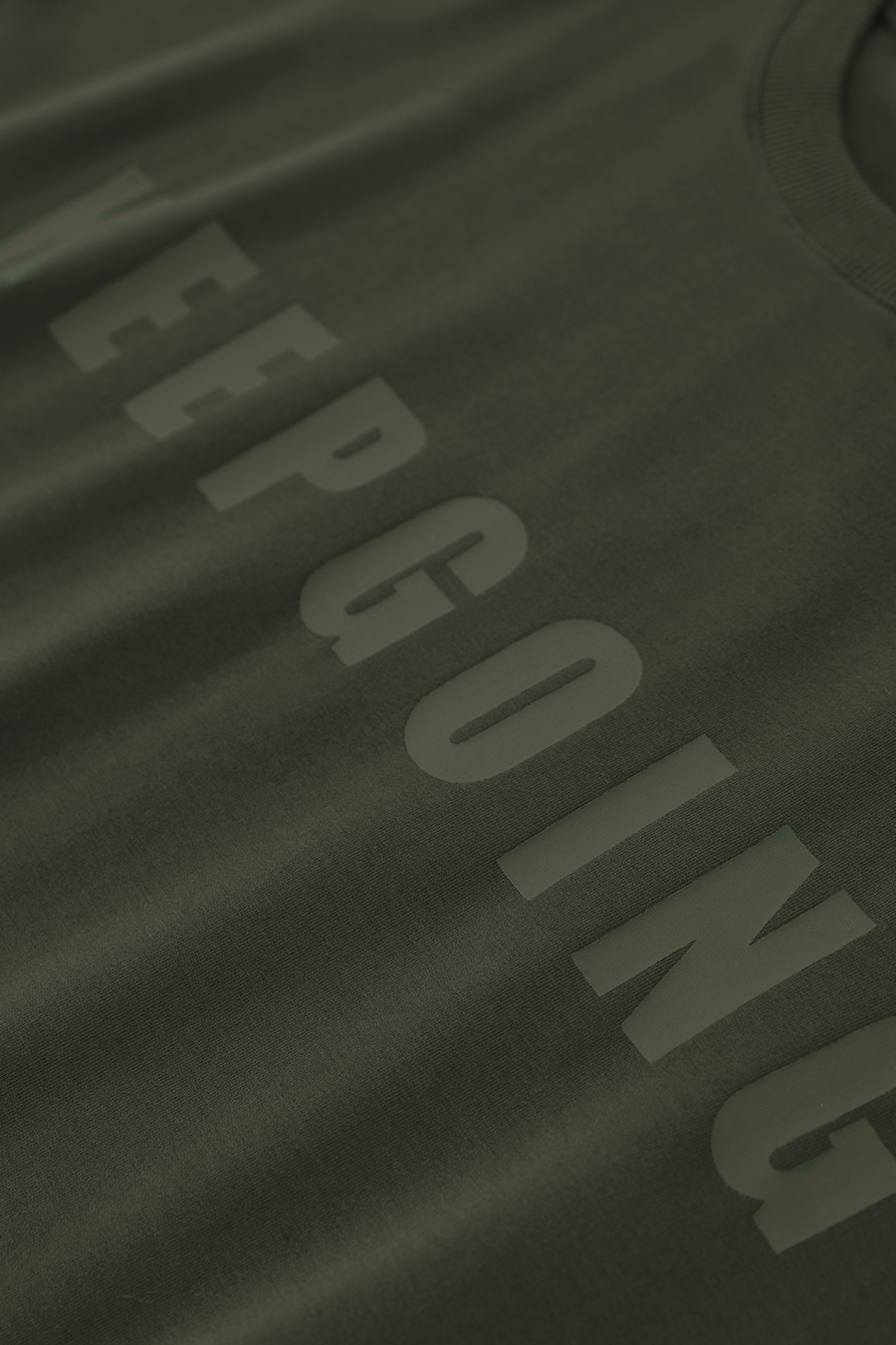 Letter Printed Loose Sweatshirt