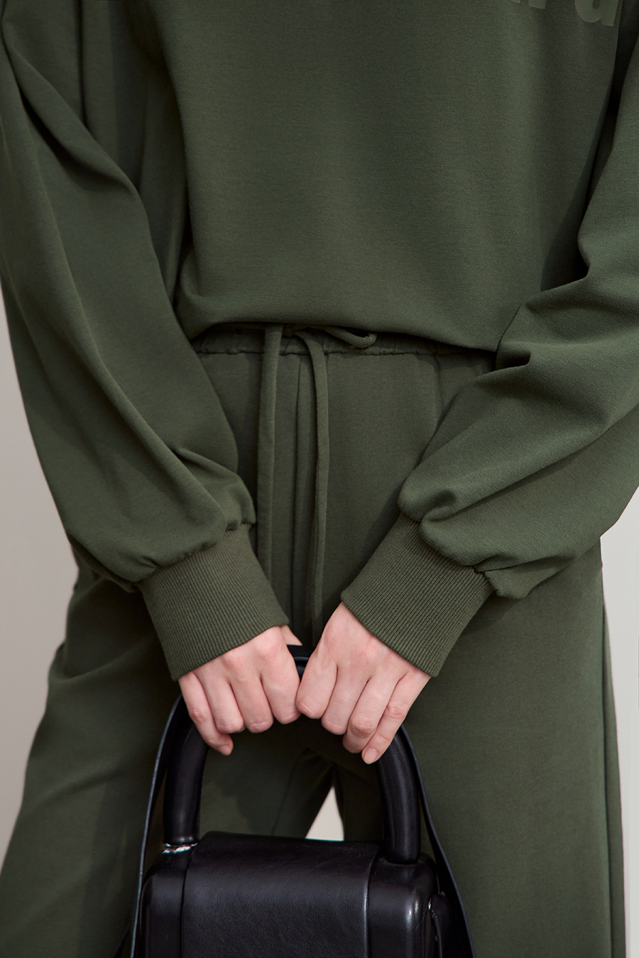 Letter Printed Loose Sweatshirt