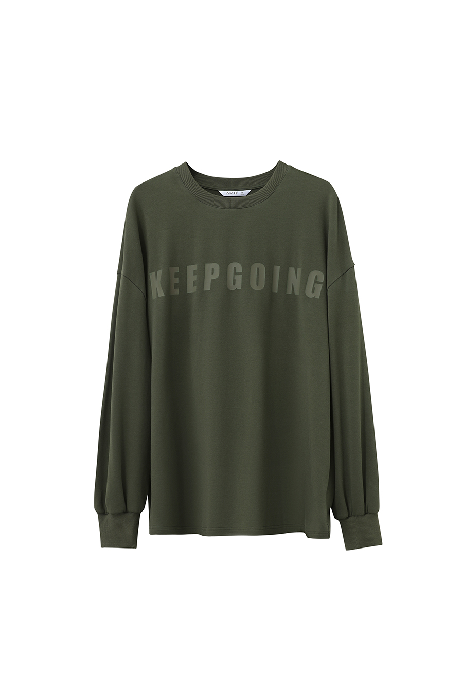 Letter Printed Loose Sweatshirt