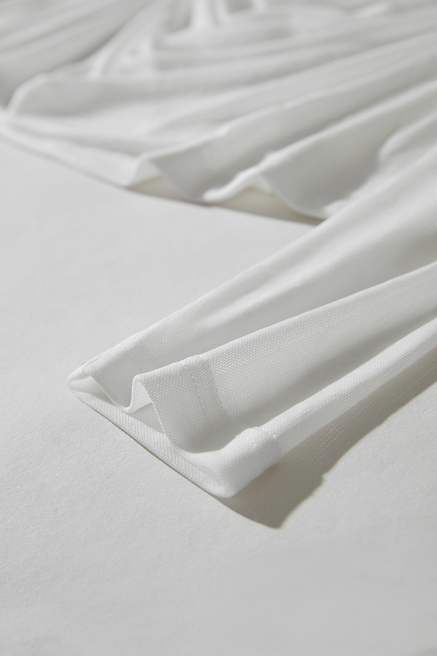 Elastic Mesh Slim T - Shirt|AMII-AMII.com