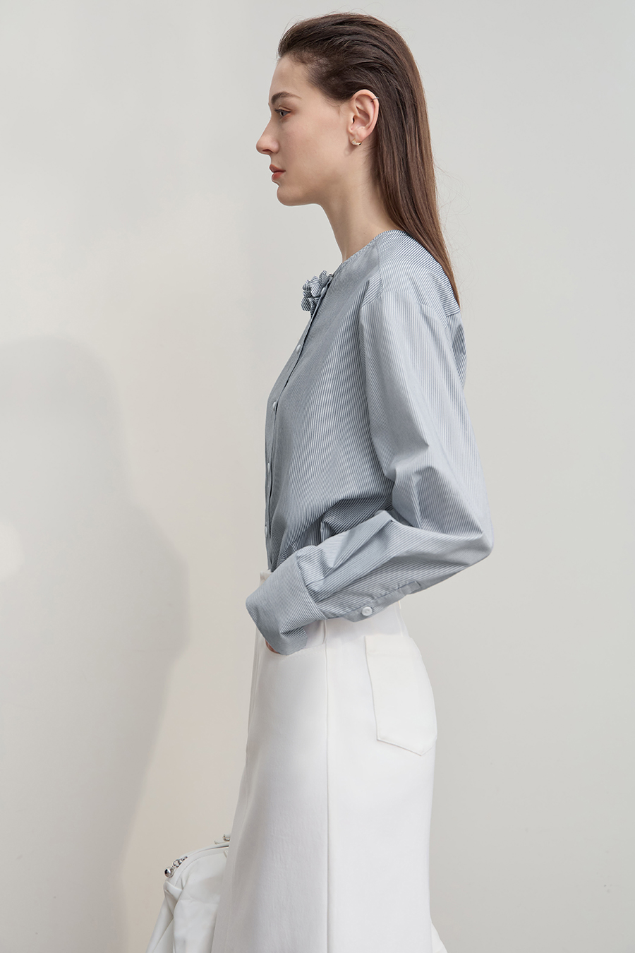 3D Floral Cotton Shirt