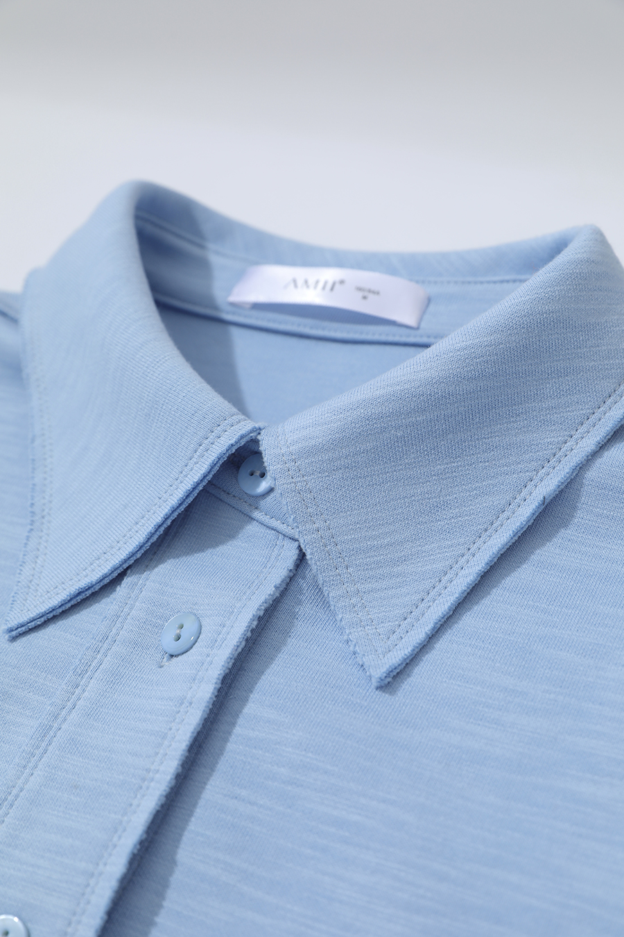 Heart Printed Drop-shoulder Shirt