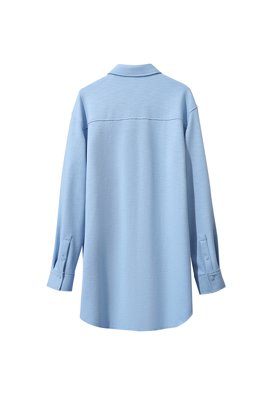 Heart Printed Drop-shoulder Shirt