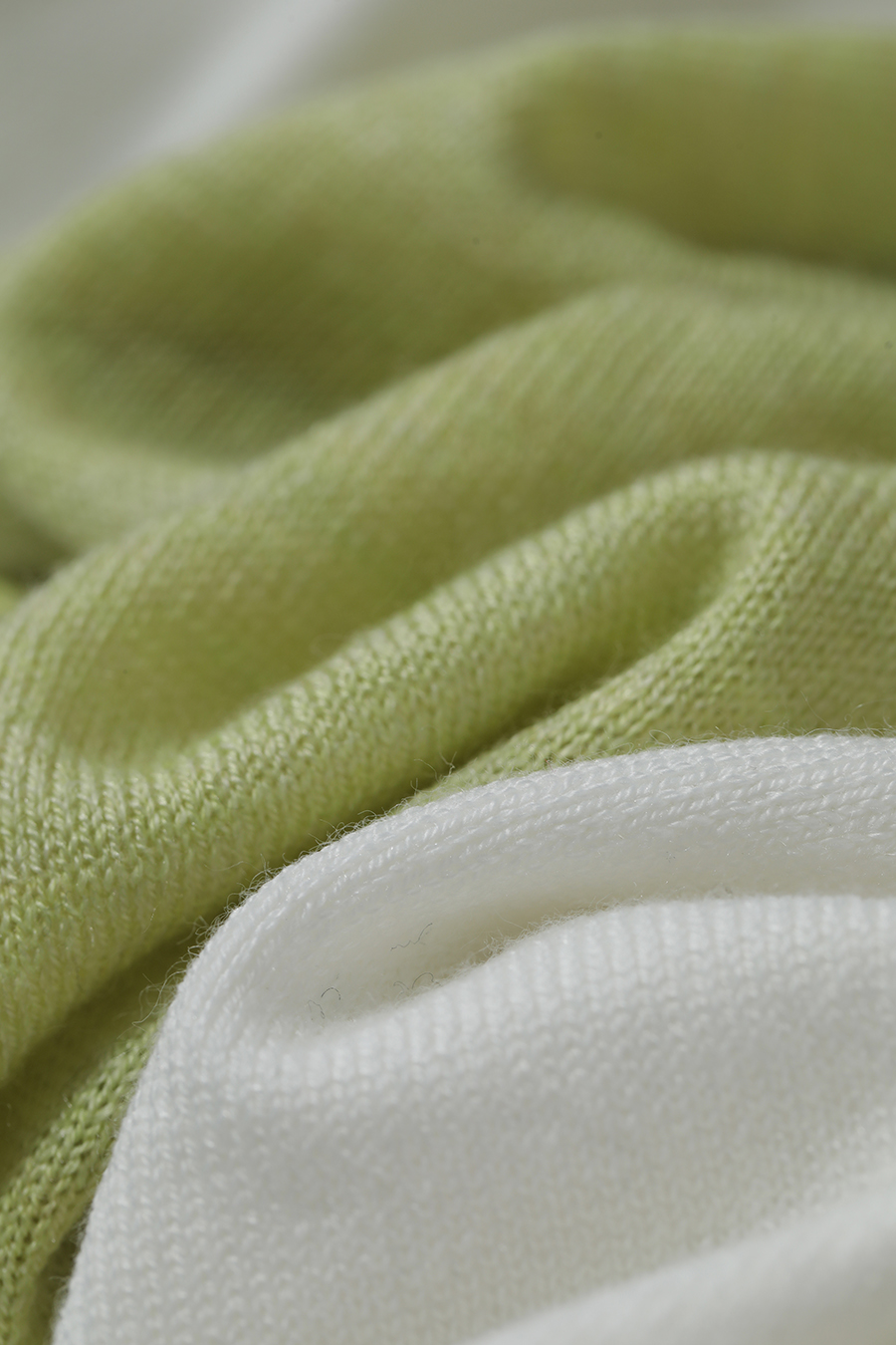 Fake Two-piece Knit Cardigan