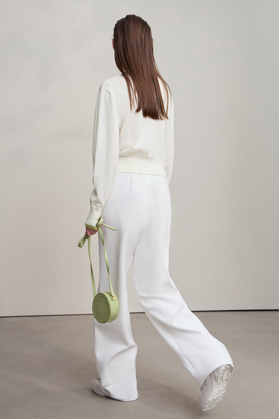 Fake Two-piece Knit Cardigan