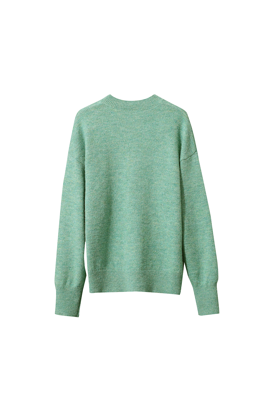 Loose Drop Shoulder Long Sleeve Sweater|AMII-AMII.com