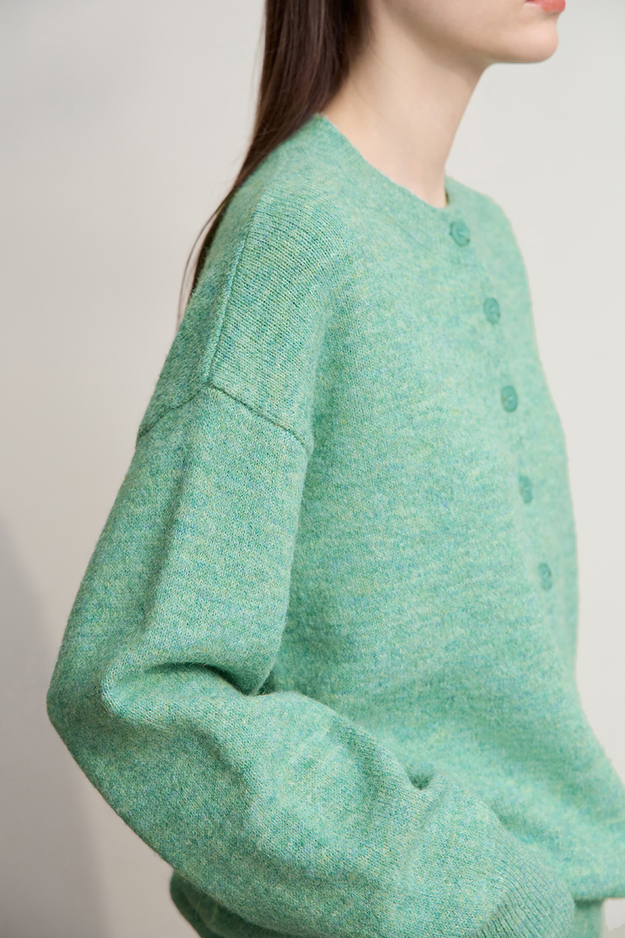 Loose Drop Shoulder Long Sleeve Sweater|AMII-AMII.com