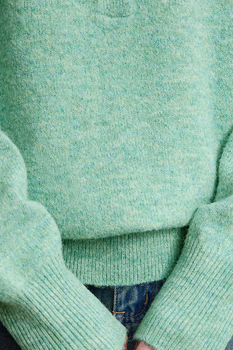 Loose Drop Shoulder Long Sleeve Sweater|AMII-AMII.com