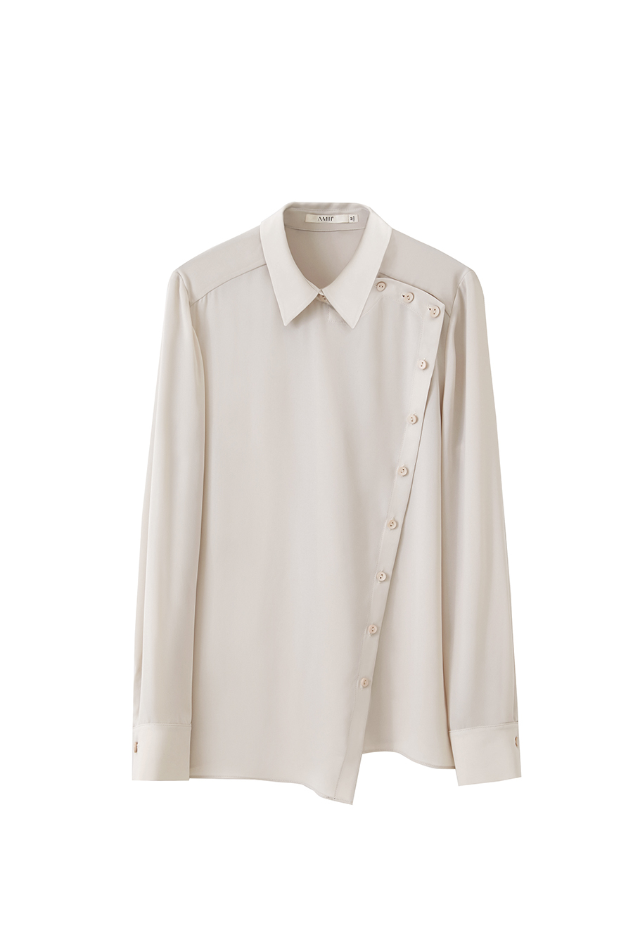 Irregular Design Chiffon Shirt|AMII-AMII.com