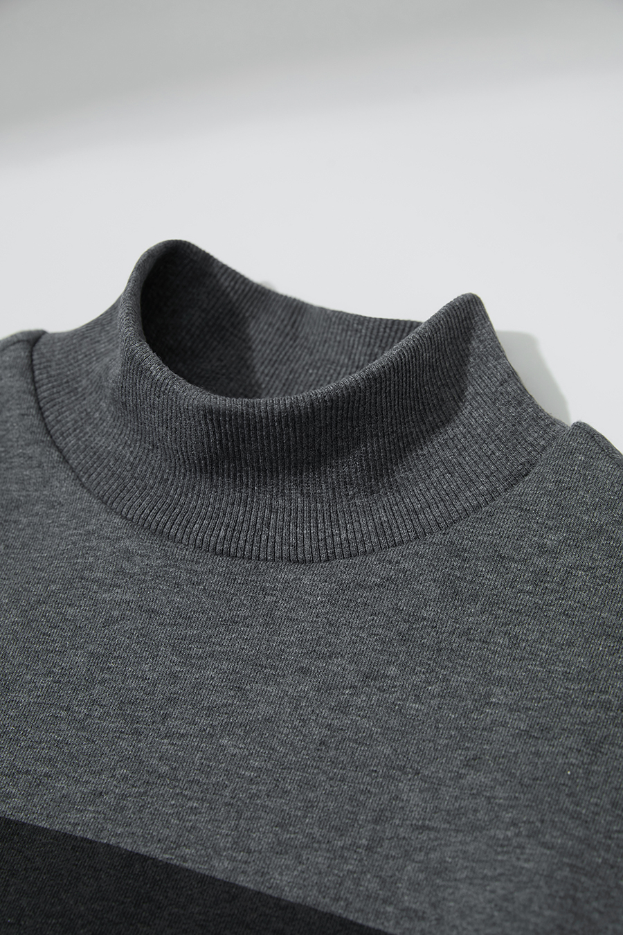 High Neck Letter Printed Sweatshirt|AMII-AMII.com