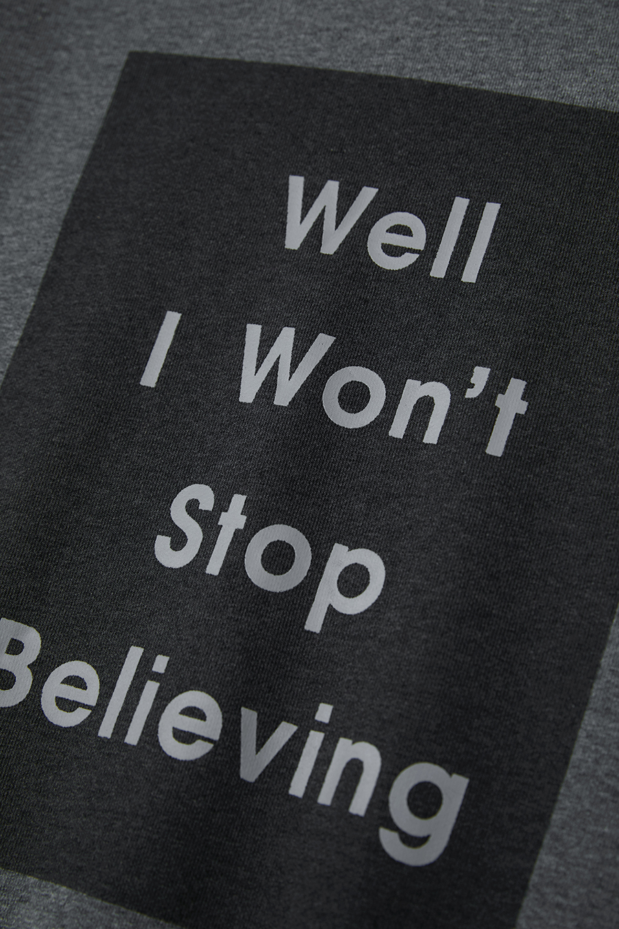 High Neck Letter Printed Sweatshirt|AMII-AMII.com