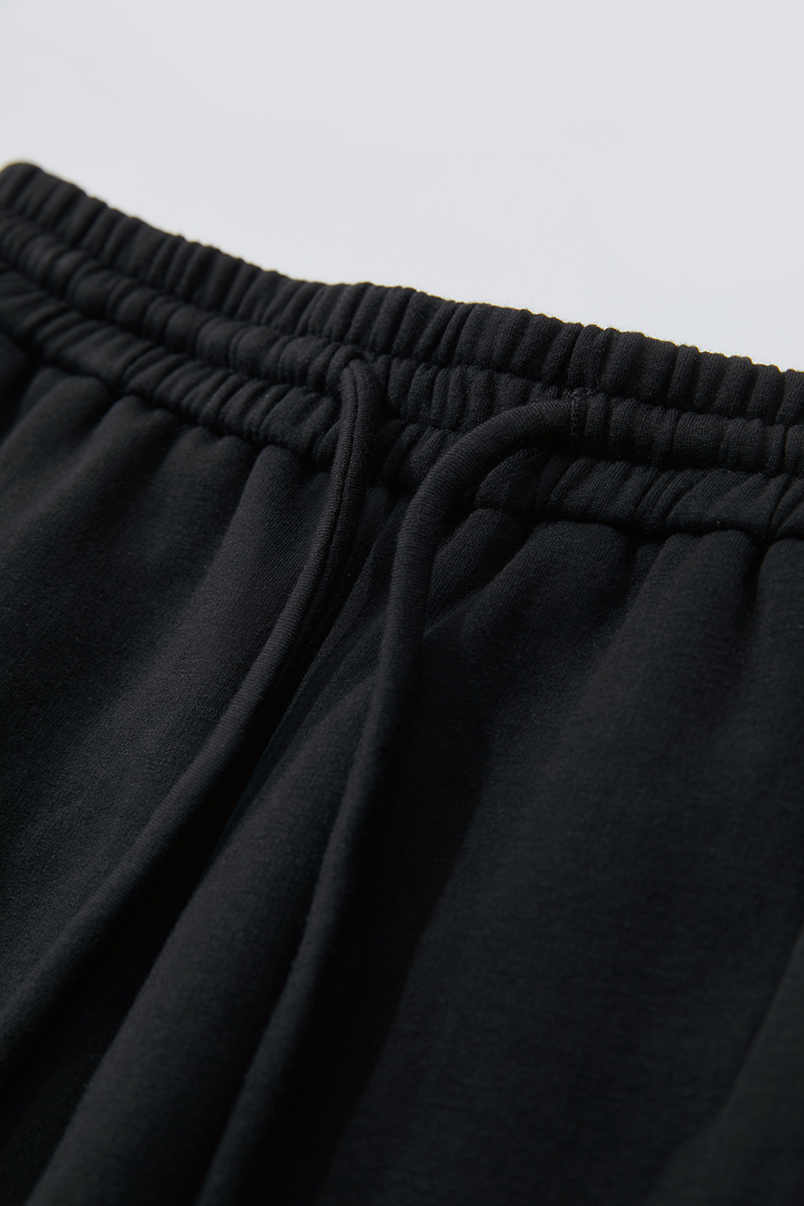 Bear Embroidered Brushed Pants|AMII-AMII.com