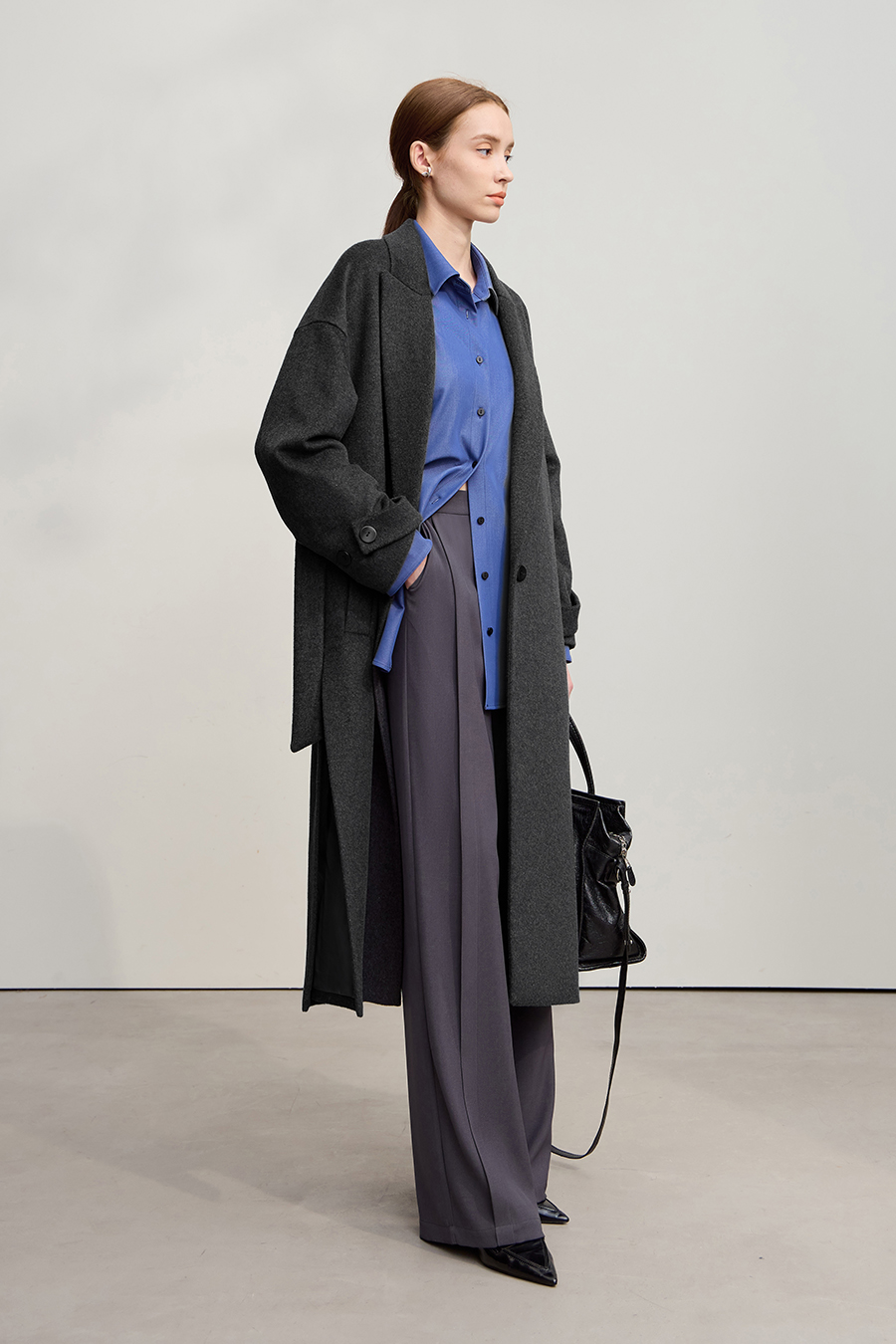 Long Woolen Coat|AMII-AMII.com