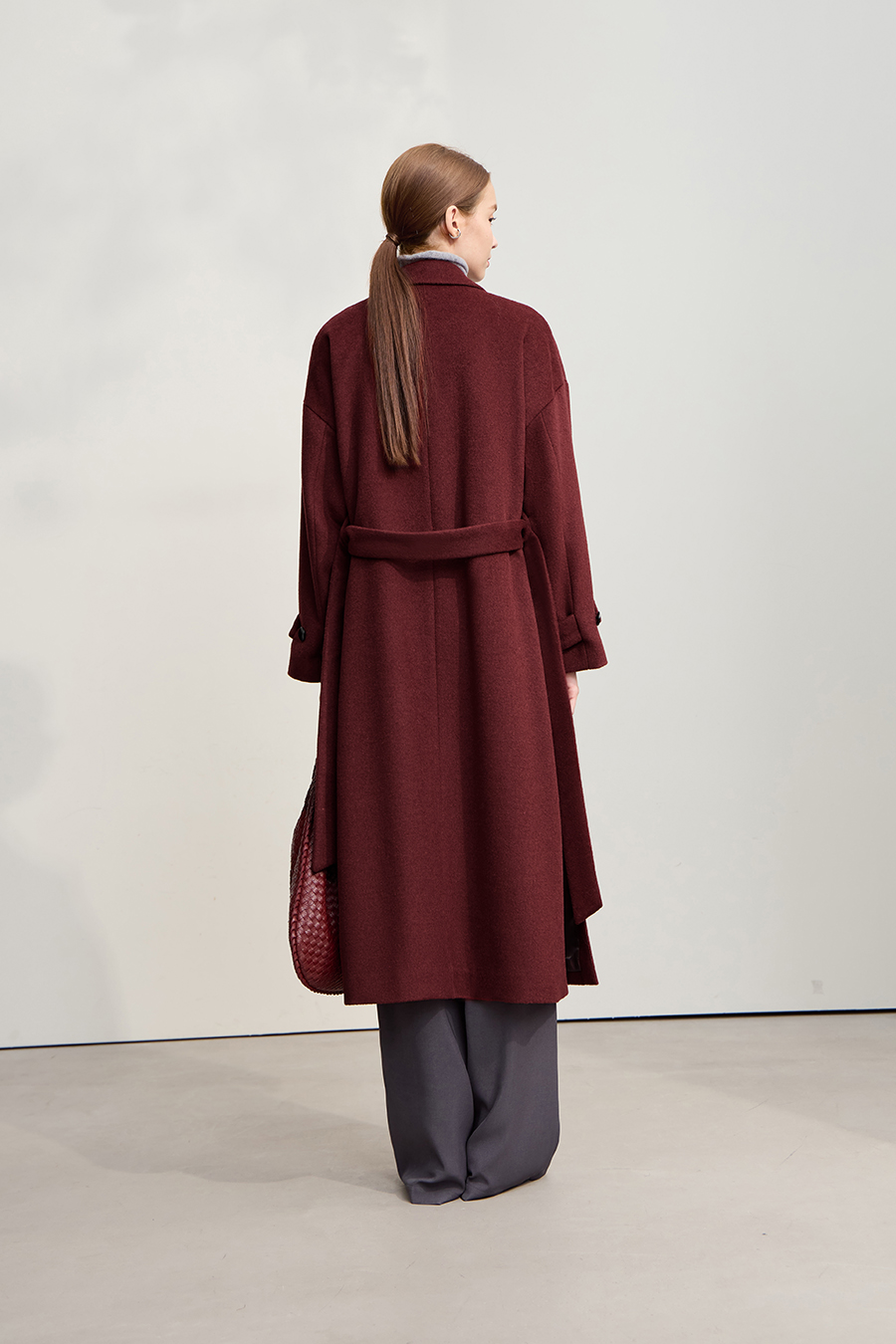 Long Woolen Coat|AMII-AMII.com