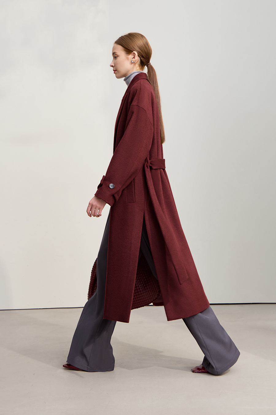 Long Woolen Coat|AMII-AMII.com