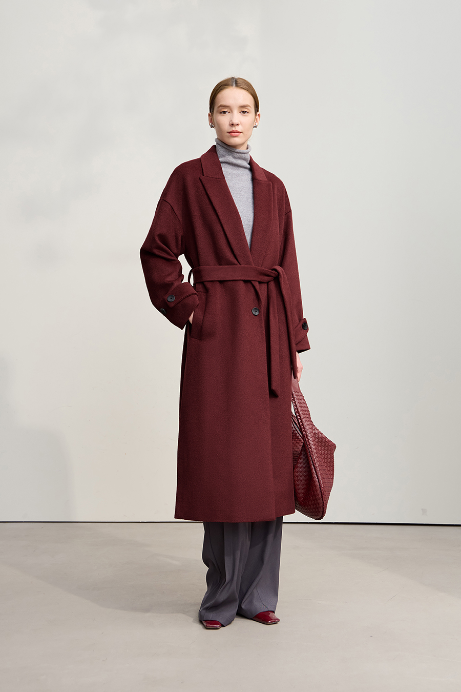 Long Woolen Coat|AMII-AMII.com