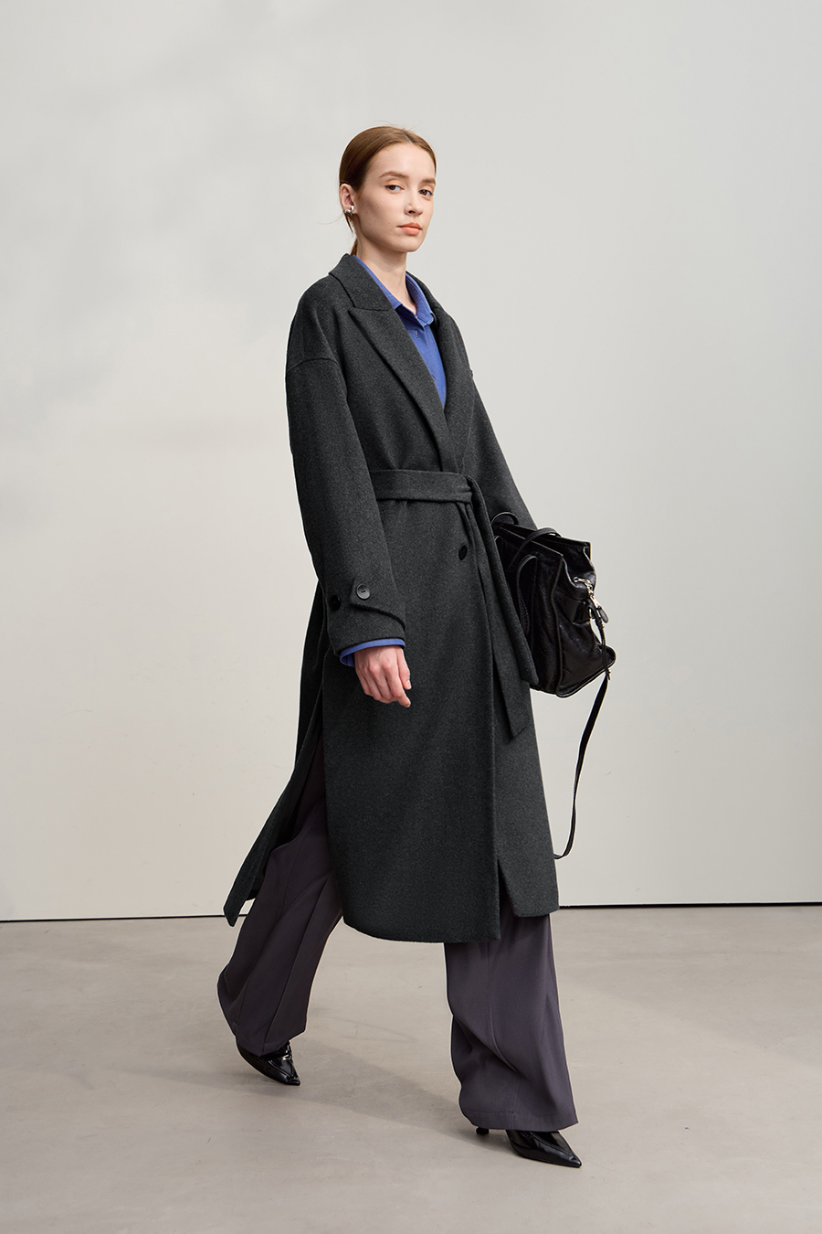 Long Woolen Coat|AMII-AMII.com
