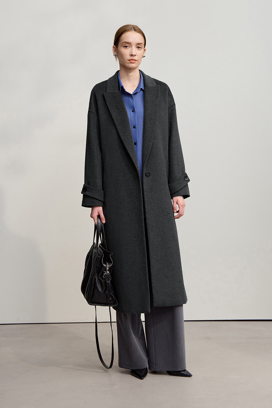 Long Woolen Coat|AMII-AMII.com