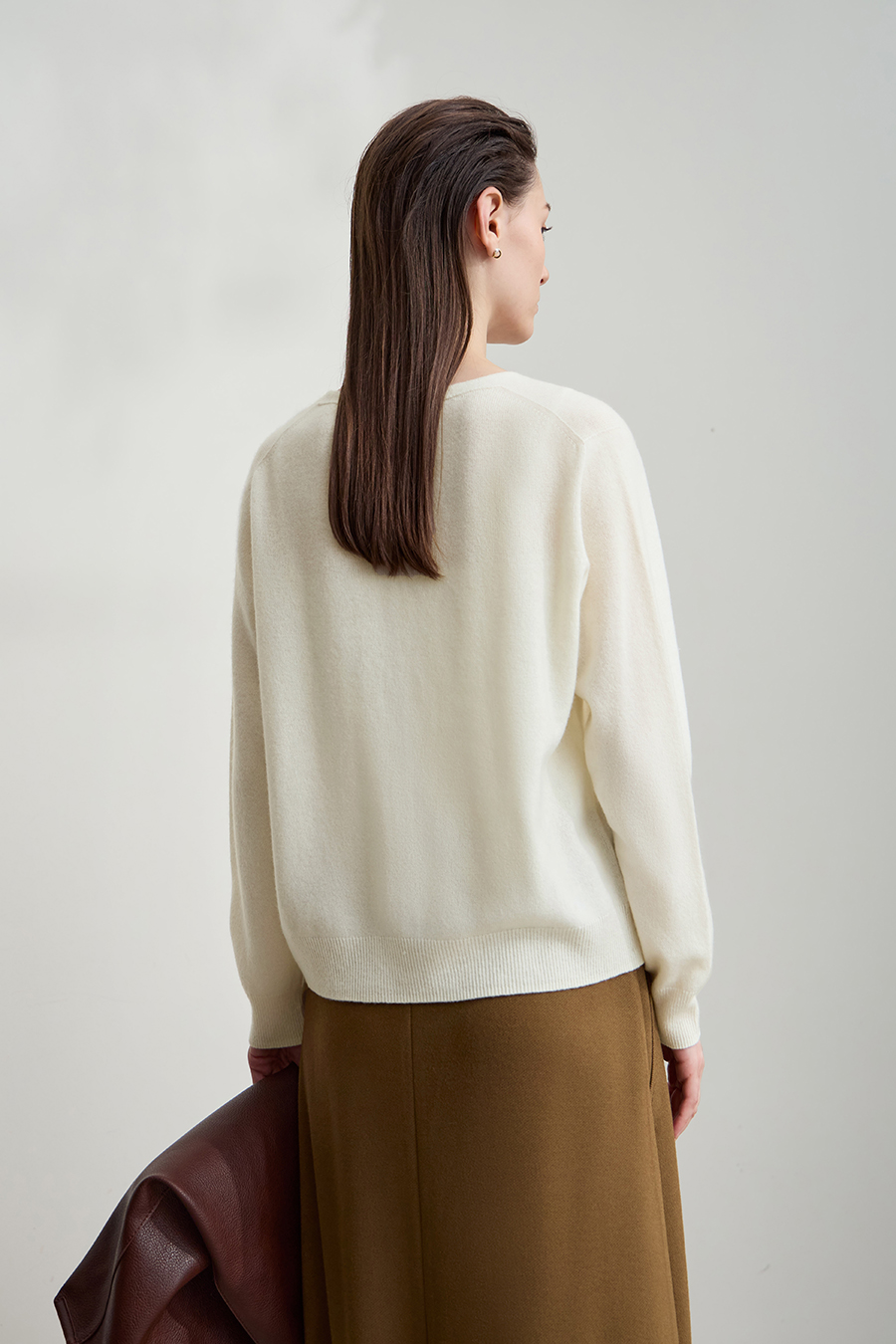 Wool & Cashmere Knit Cardigan