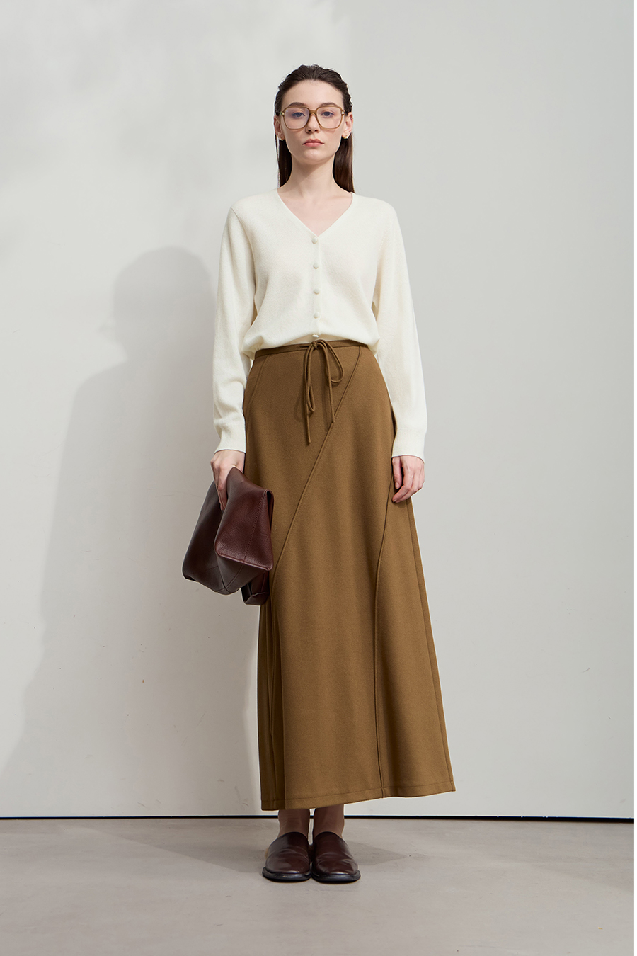 Wool & Cashmere Knit Cardigan