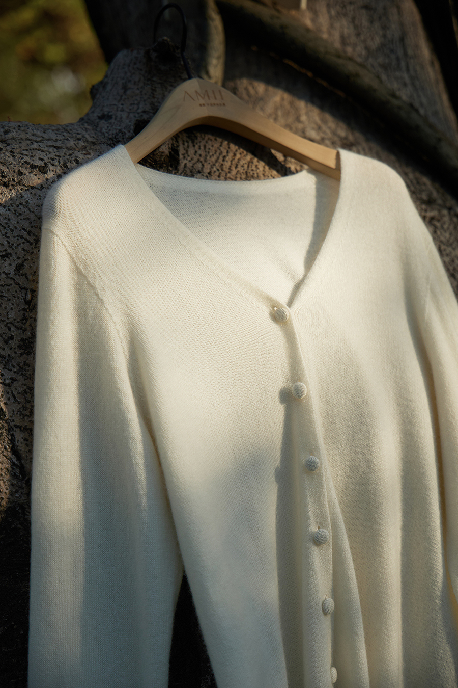 Wool & Cashmere Knit Cardigan