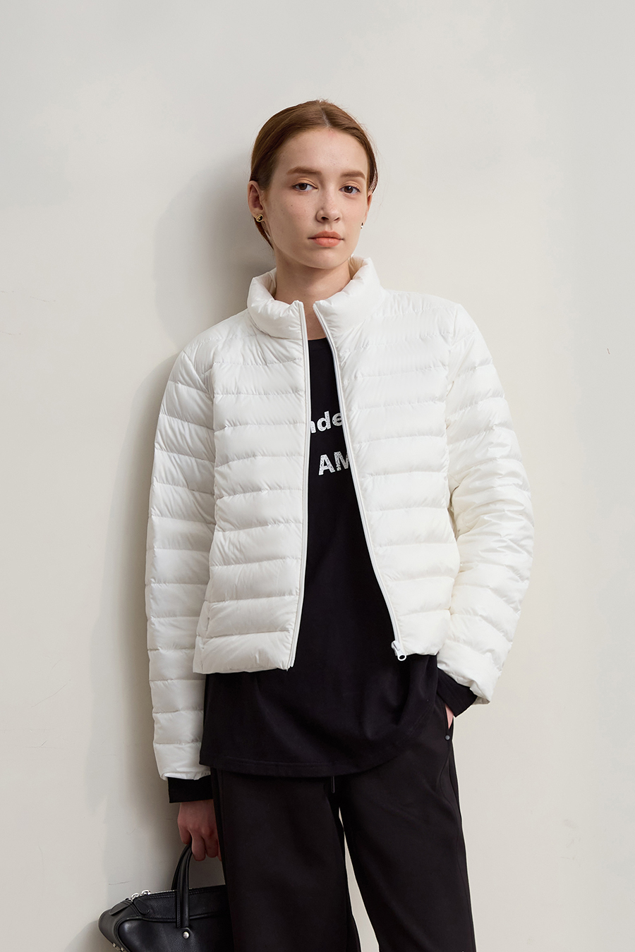 Color Block Two-Piece Down Jacket|AMII-AMII.com