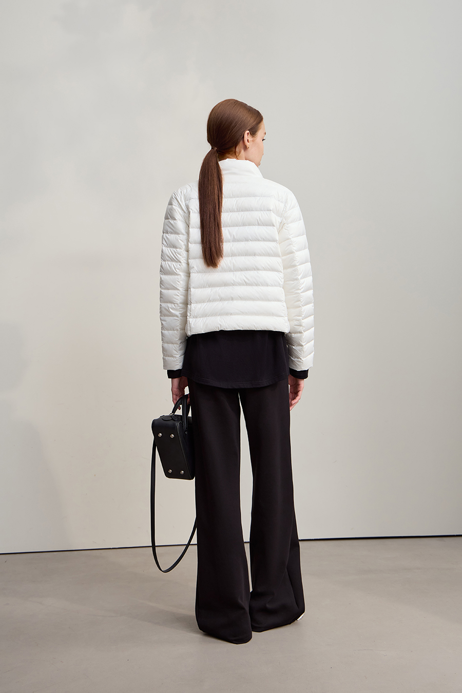 Color Block Two-Piece Down Jacket|AMII-AMII.com