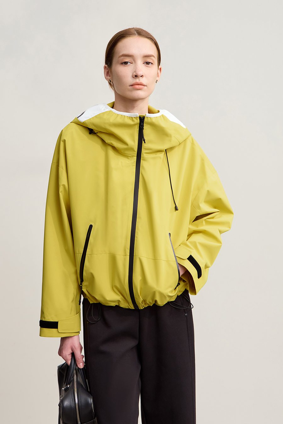 Color Block Two-Piece Down Jacket|AMII-AMII.com