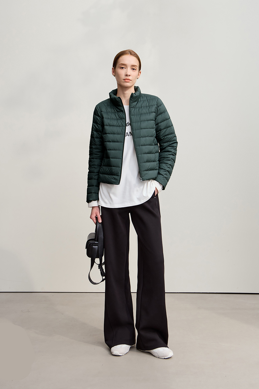 Color Block Two-Piece Down Jacket|AMII-AMII.com