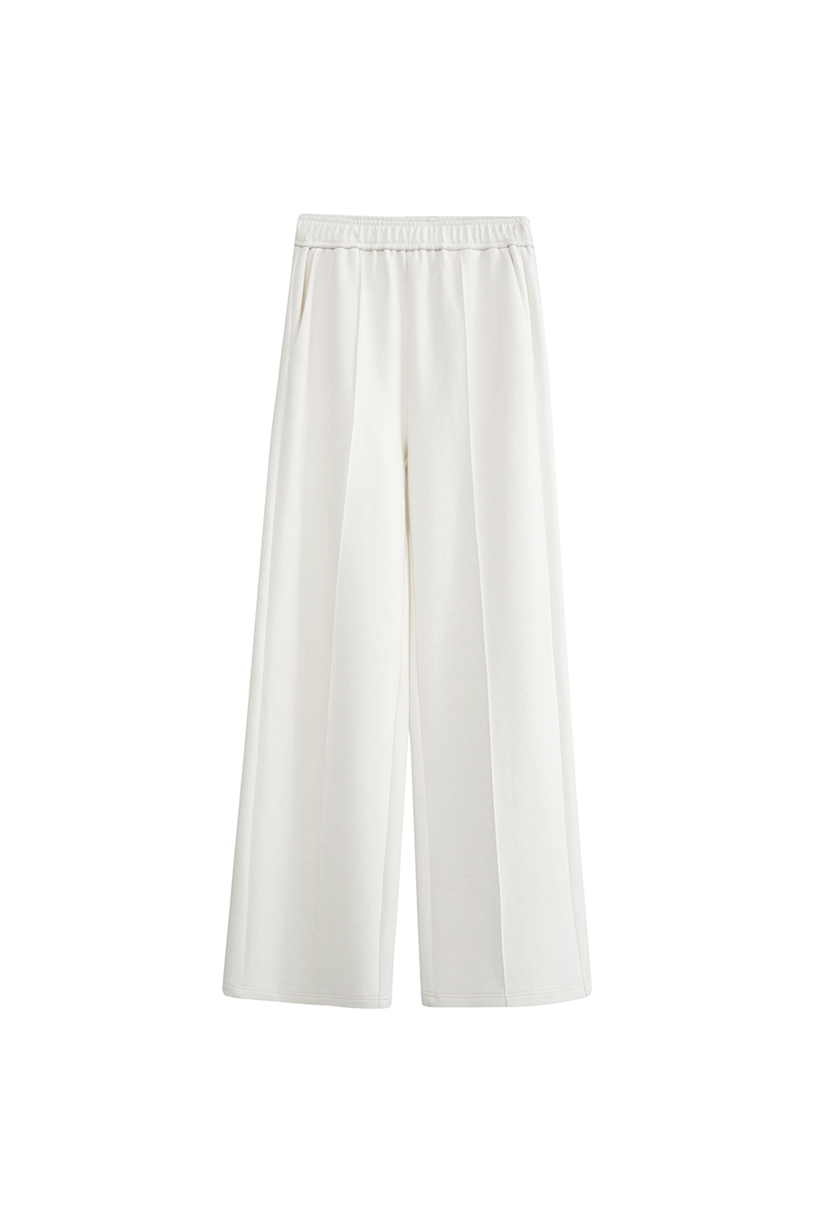 Brushed Straight Leg Casual Long Pants|AMII-AMII.com
