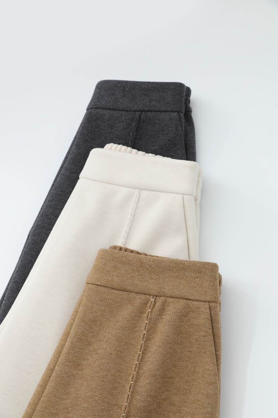 Knitted Acetate Wool Trousers