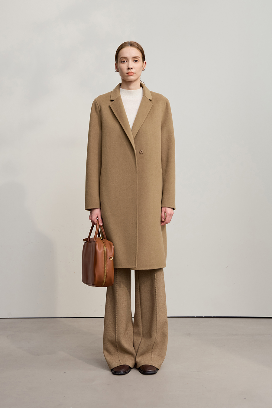 Knitted Acetate Wool Trousers