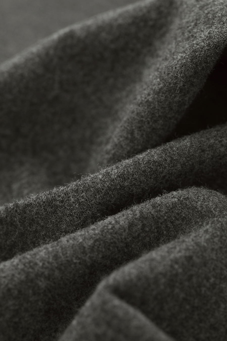 Brushed Wide-leg Casual Trousers