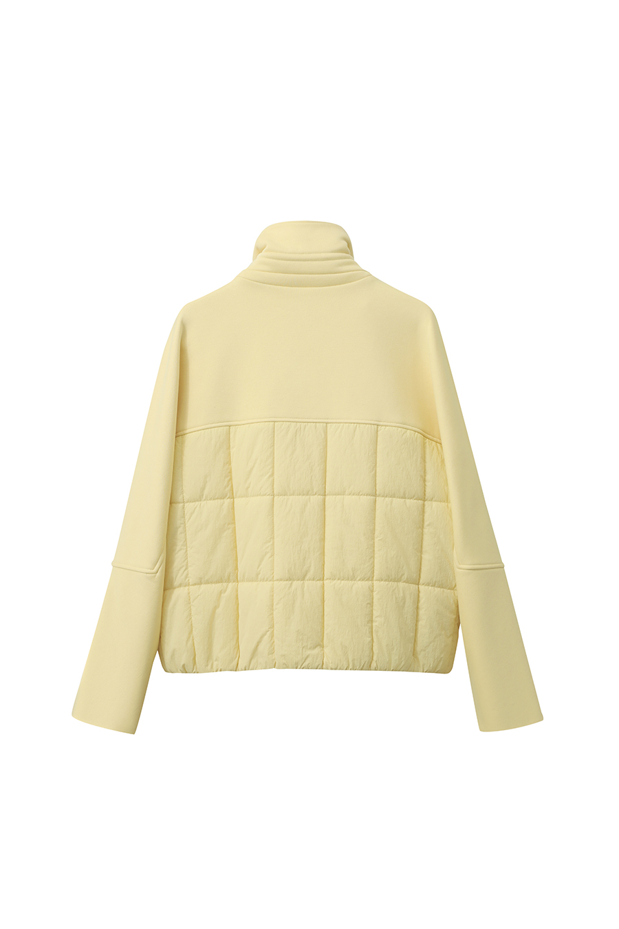 High Neck Set - in Sleeve Fleece - lined Cotton - padded Coat|AMII