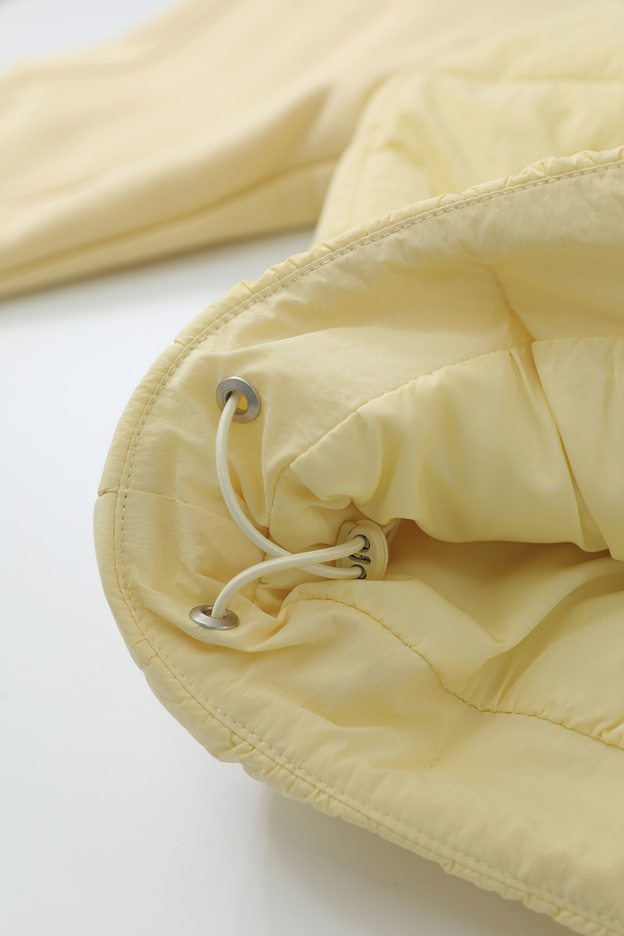 High Neck Set - in Sleeve Fleece - lined Cotton - padded Coat|AMII