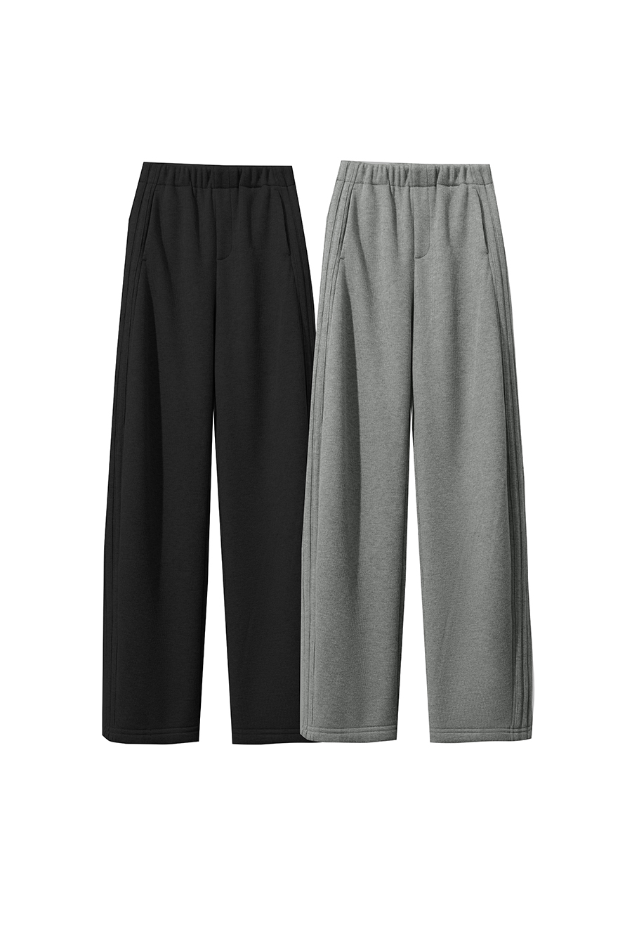 Composite Fleece Casual Pants|AMII-AMII.com