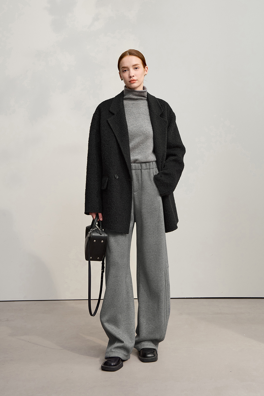 Composite Fleece Casual Pants|AMII-AMII.com