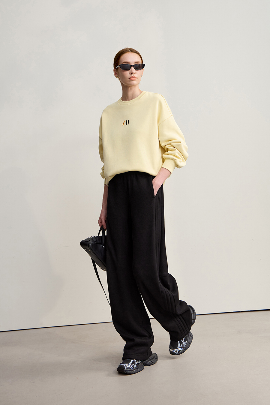 Composite Fleece Casual Pants|AMII-AMII.com