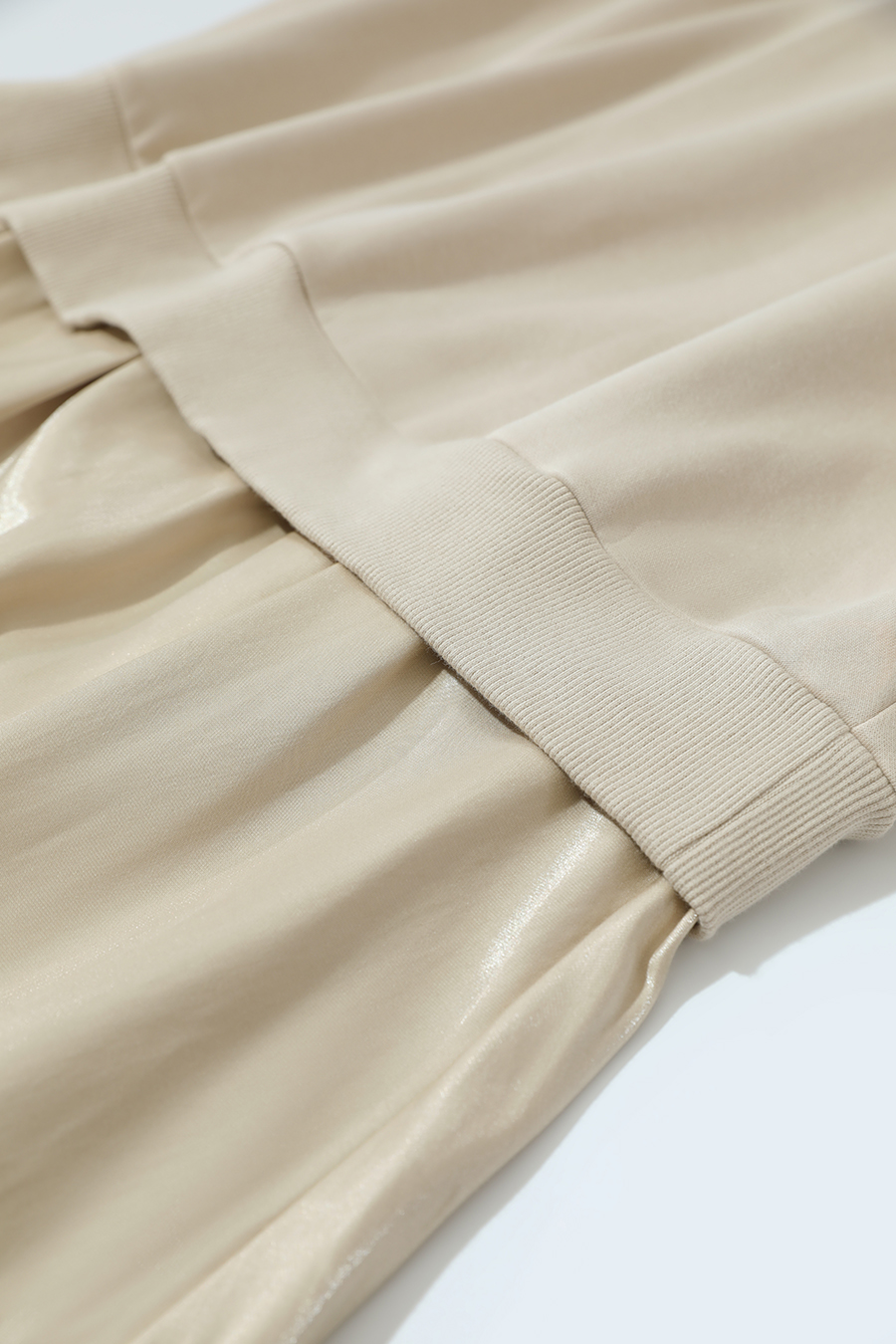 Loose Layered Fake Two-piece Dress