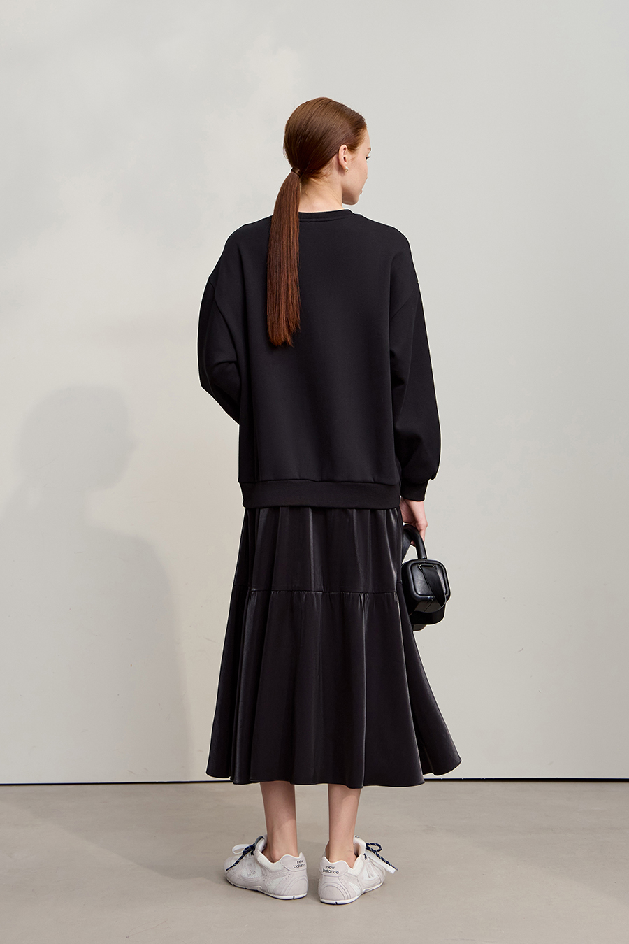 Loose Layered Fake Two-piece Dress